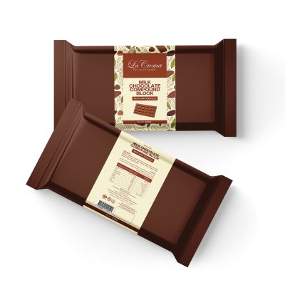 La Crema Milk Compound Chocolate Block (2.5KG)