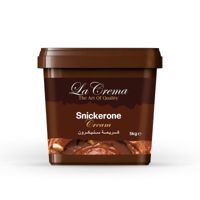 Lacrema Snickerone Cream Filling (5KG)