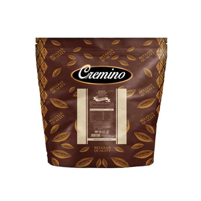 Cremino White Chocolate Sugar Free Callets (5KG) - Image 2