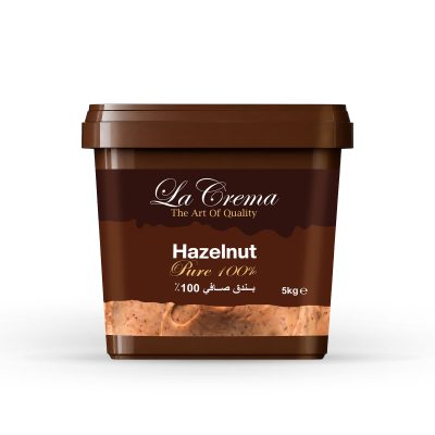 La Crema Pure Hazelnut Paste 100% (5KG)
