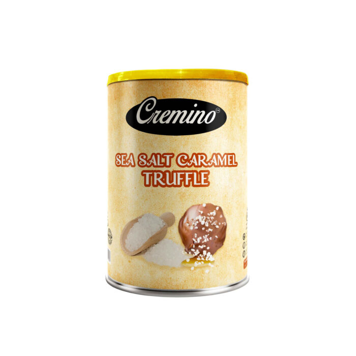 Cremino sea salt caramel truffles