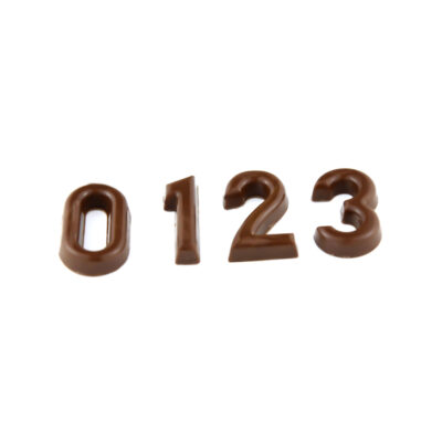 cremino-milk-chocolate numbers chocolate letters chocolate