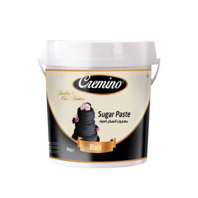 Cremino Black Fondant black sugar paste black paste