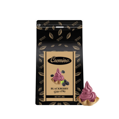 Cremino Blackberry Soft Ice Cream Powder Mix best ice cream powder