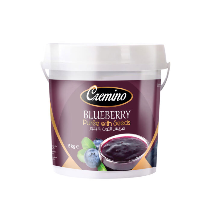 Cremino Blueberry Purée with Seeds Fruit Purée Fruit Paste Filling