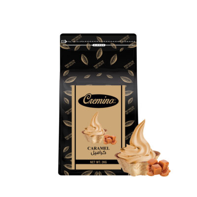 Cremino Caramel Soft Ice Cream Powder Mix Caramel Ice Cream