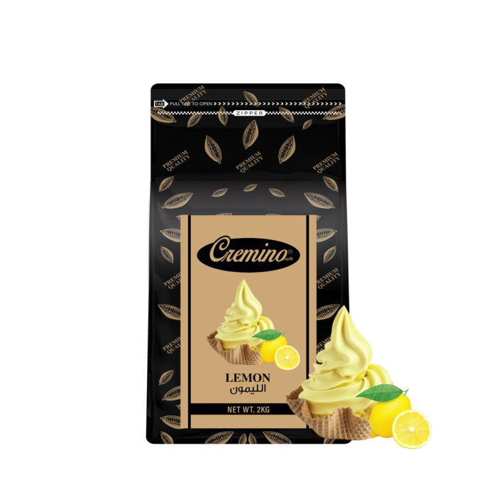 Cremino Saffron Soft Ice Cream Powder Mix