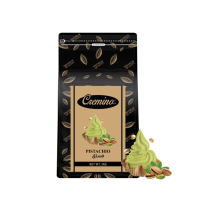 Cremino Pistachio Soft Ice Cream Powder Mix Psitachio ice cream flavour