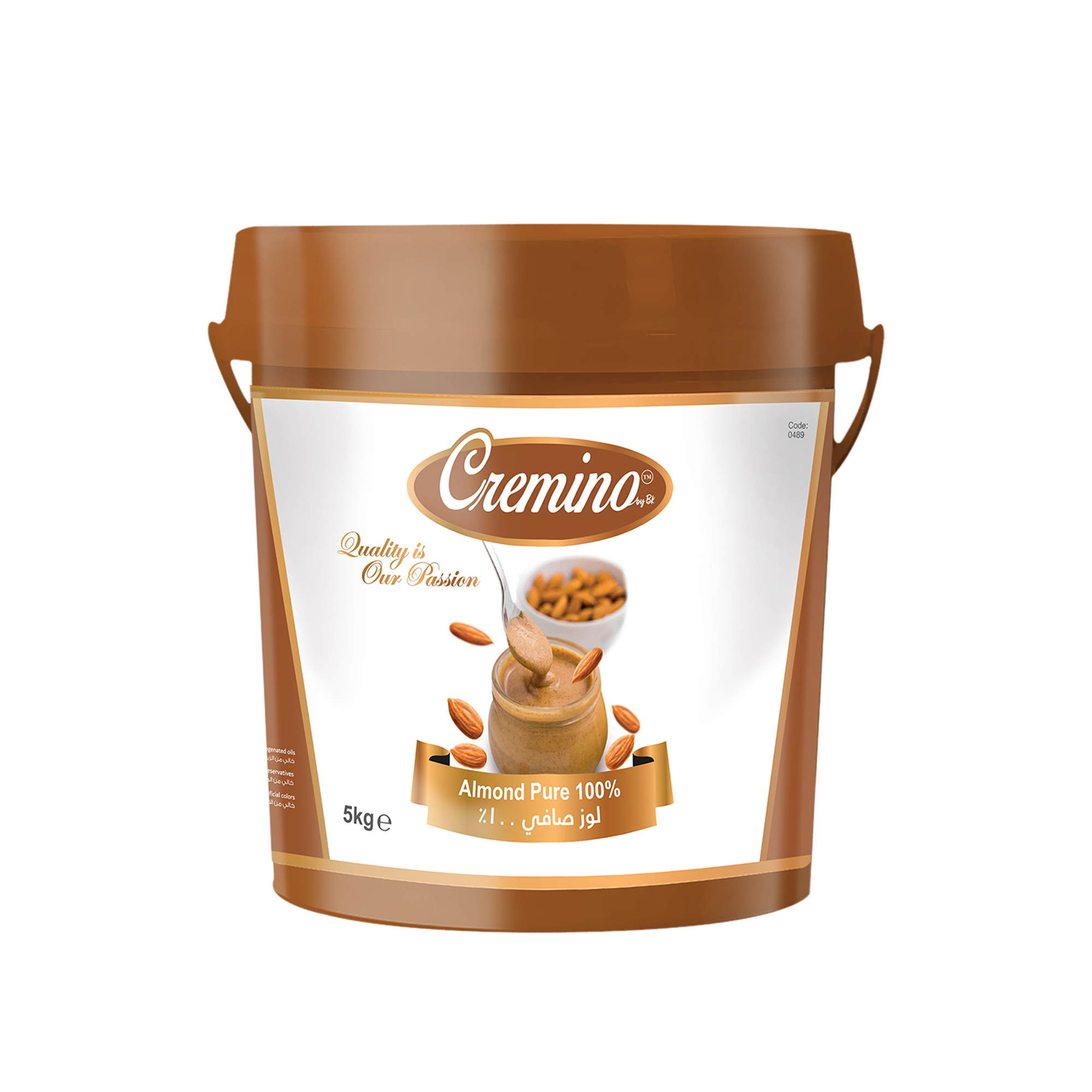 Cremino Pure Almond Paste 100% (5KG