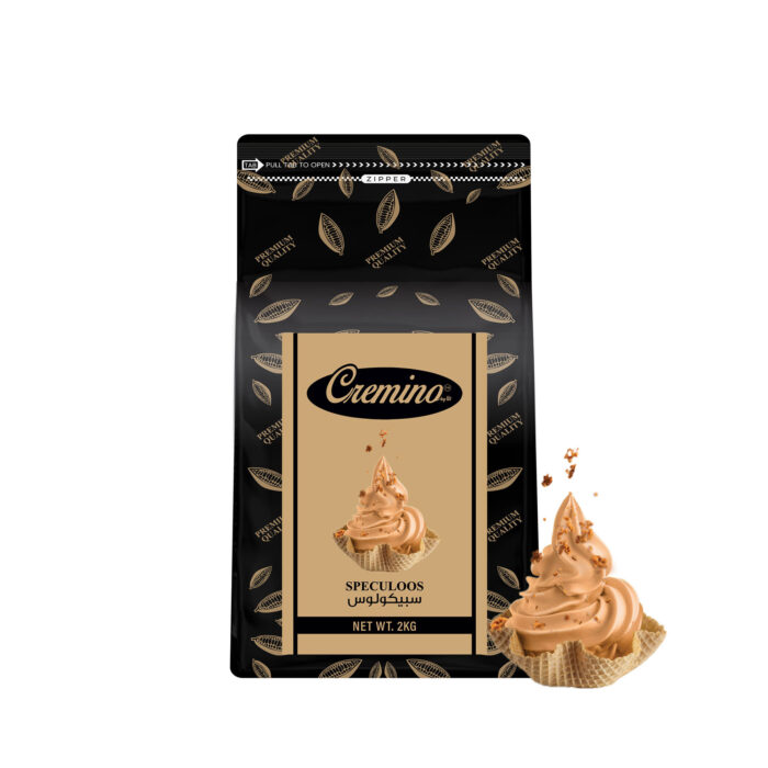 Cremino Speculoos Soft Ice Cream Powder Mix icre cream powder flavour