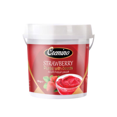 Cremino Strawberry Purée with Seeds Fruit Purée Puree Filling