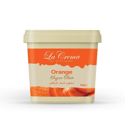 La Crema Orange Sugar Paste (5KG)