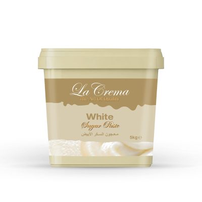 La Crema White Sugar Paste (5KG)