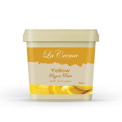 La Crema Yellow Sugar Paste (5KG)