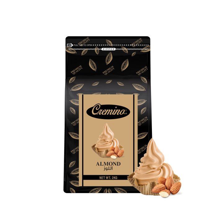 Cremino Almond Soft Ice Cream Powder Mix (2KG)