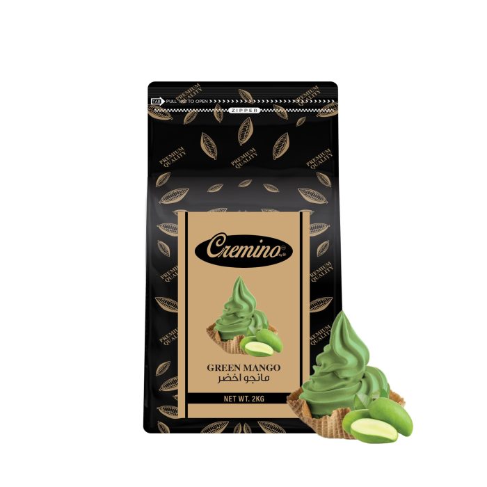 Cremino Green Mango Soft Ice Cream Powder Mix (2KG)