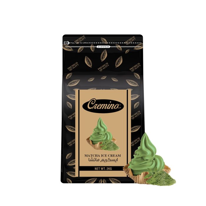 Cremino Matcha Soft Ice Cream Powder Mix (2KG)