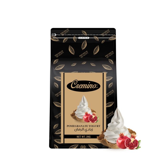 Cremino Pomegranate Yogurt Soft Ice Cream Powder Mix (2KG)