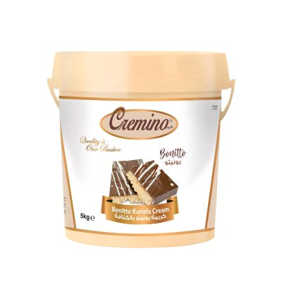 Cremino Bonitto (white choco hazelnut) Kunafa Cream Filling (5KG)