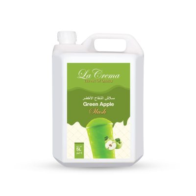 La Crema Green Apple Slush (5 LTR)