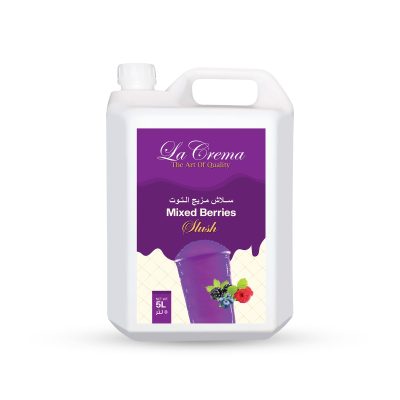 La Crema Mixed Berries Slush (5 LTR)