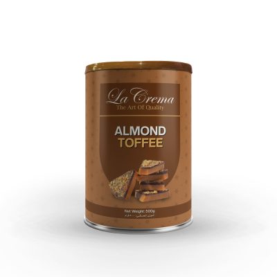 La Crema Toffee with Milk Chocolate & Crunchy Almonds (500G)