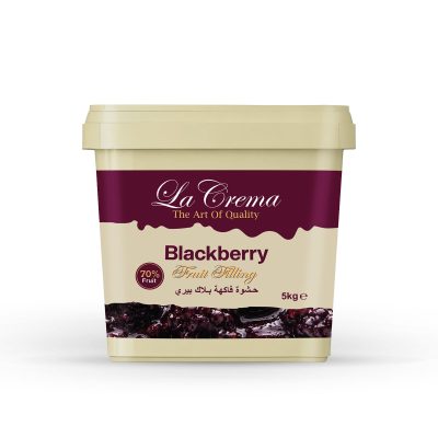 La Crema Blackberry Fruit Filling 70% (5KG)