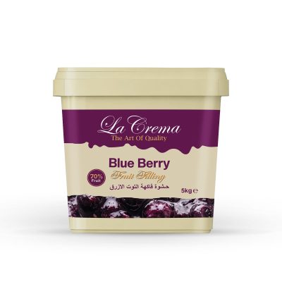 La Crema Blueberry Fruit Filling 70% (5KG)