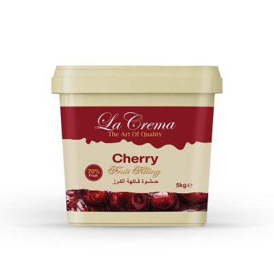 La Crema Cherry Fruit Filling 70% (5KG)