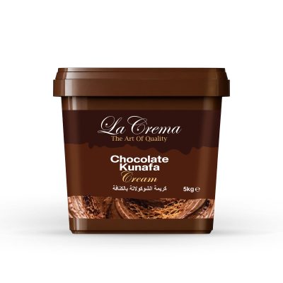 Lacrema Chocolate Kunafa Cream Filling (5KG)
