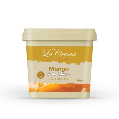 La Crema Mango Fruit Filling 70% (5KG)