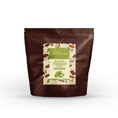 La Crema Matcha Chocolate Compound Chips (5KG)