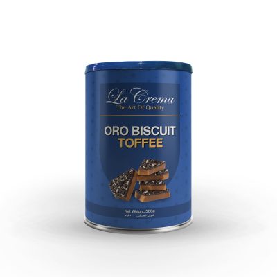 La Crema Toffee with Milk Chocolate & Oro Biscuit (500G)