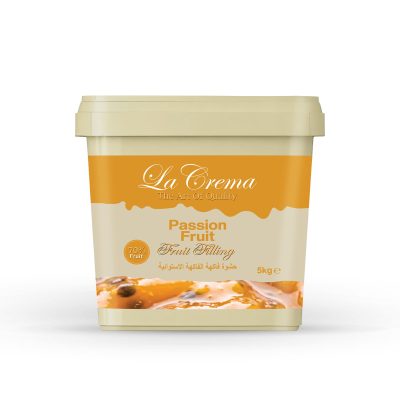 La Crema Passion Fruit Fruit Filling 70% (5KG)