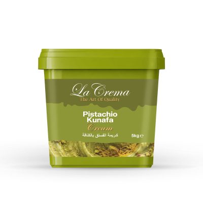 Lacrema Pistachio Kunafa Cream Filling (5KG)