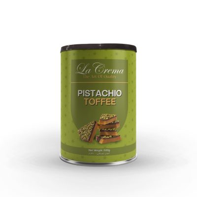 La Crema Toffee with Milk Chocolate & Crunchy Pistachio (500G)