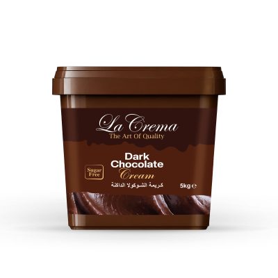 Lacrema Dark Chocolate Cream Filling Sugar Free (5KG)