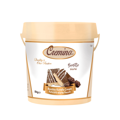 Cremino White Chocolate Hazelnut Kunafa Cream Filling (5KG)