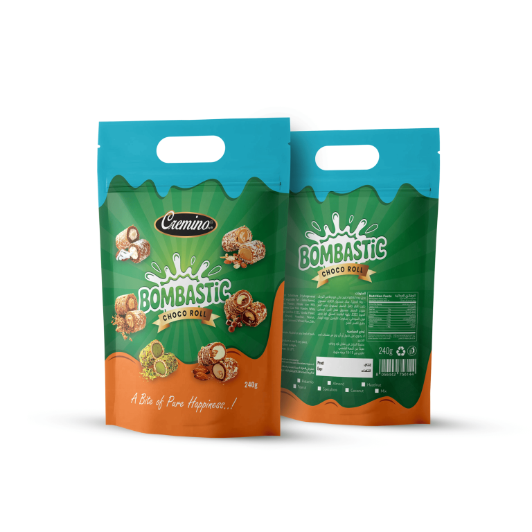 Cremino Bombastic Choco Roll Wafer 240g