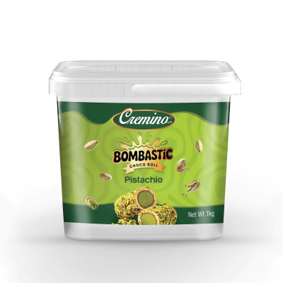 Cremino Bombastic Pistachio Choco Roll Wafer (1kg)