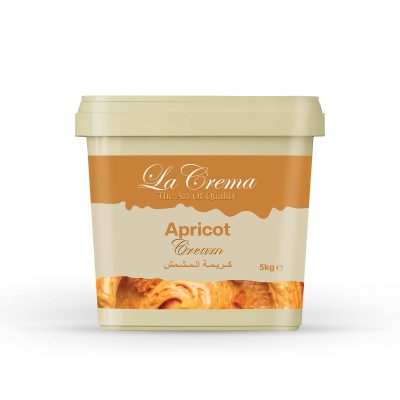 Lacrema Apricot Cream Filling (5KG)