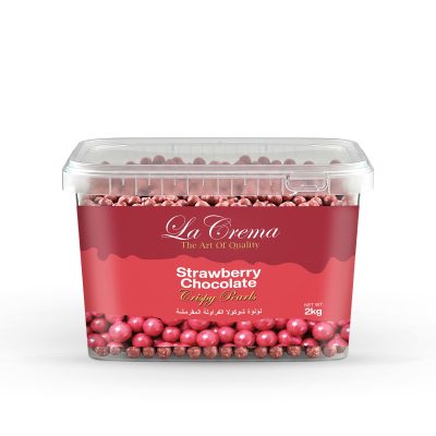 Lacrema Strawberry Chocolate Crispy Pearls (2kg)