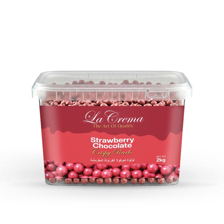 Strawberry Chocolate Crispy Pearls