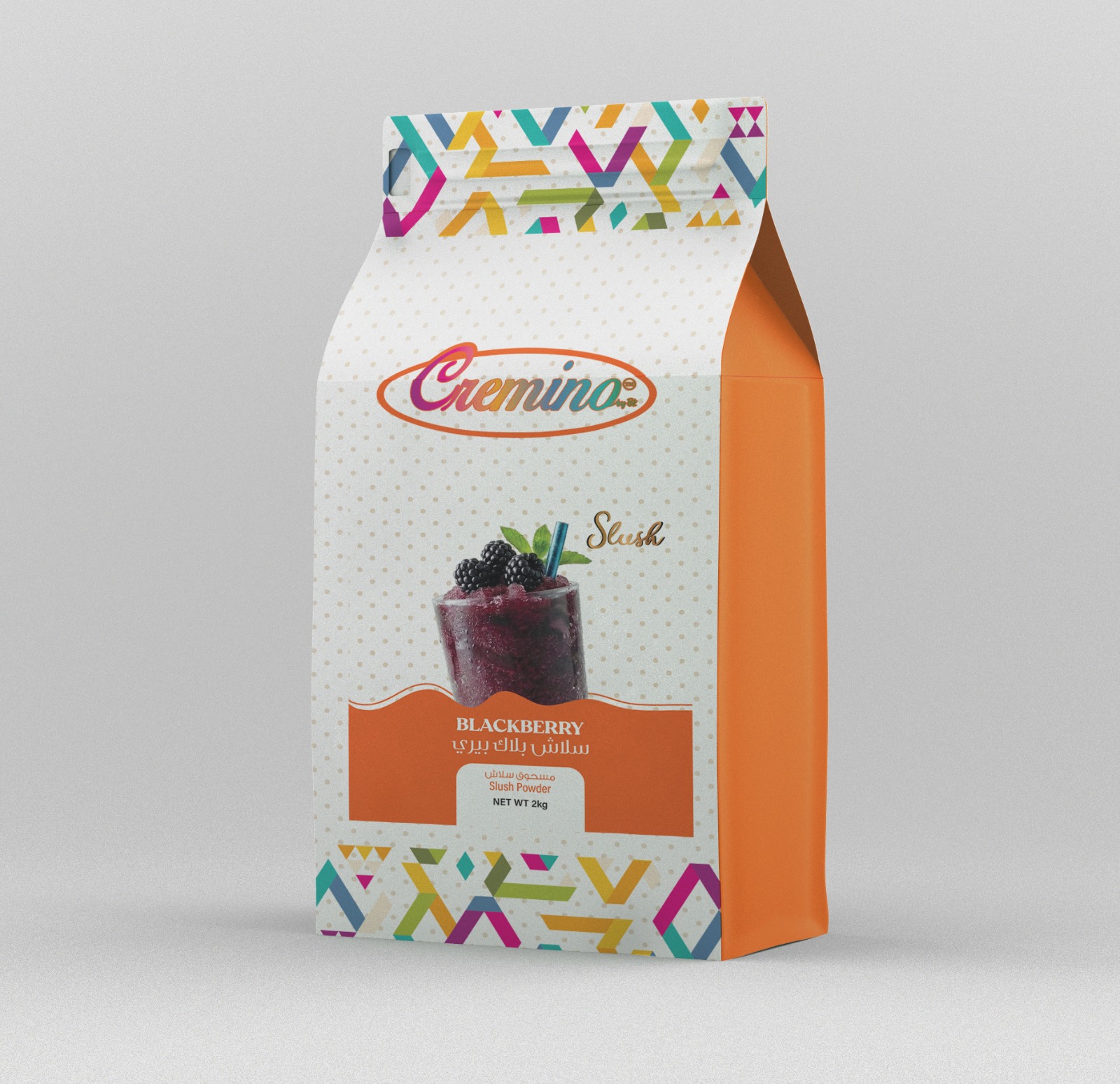 Cremino Blackberry Slush Powder (2KG)