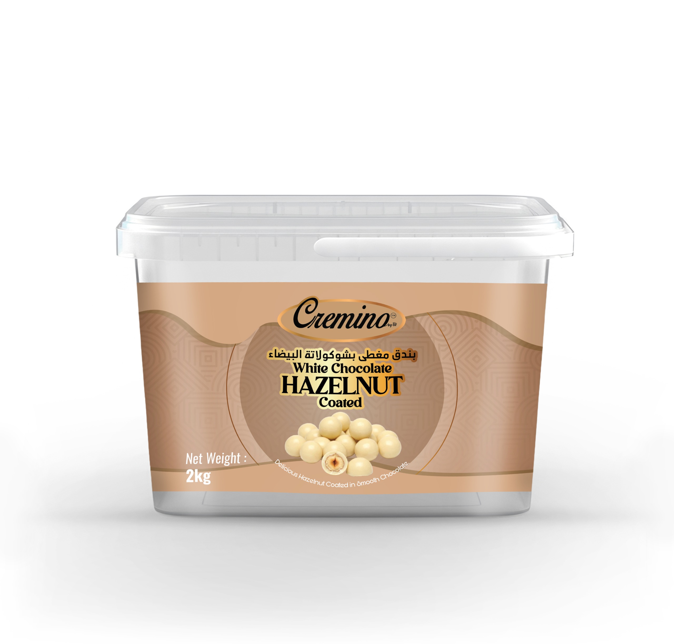 Cremino White Chocolate Hazelnut Coated (2KG)