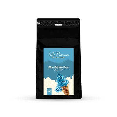 La Crema Blue Bubblegum Soft Ice Cream Powder Mix (2KG)