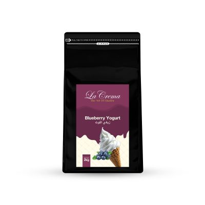 La Crema Blueberry Yogurt Soft Ice Cream Powder Mix (2KG)