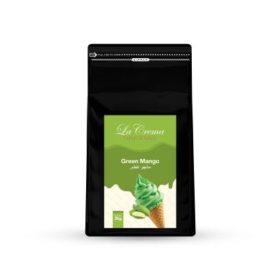 La Crema Green Mango Soft Ice Cream Powder Mix (2KG)