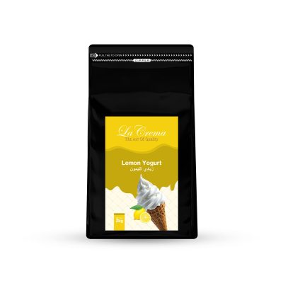 La Crema Lemon Yogurt Soft Ice Cream Powder Mix (2KG)