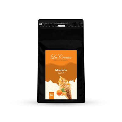 La Crema Mandarin Soft Ice Cream Powder Mix (2KG)